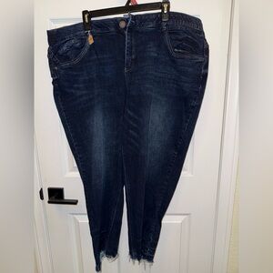 Democracy Women's Dark Indigo Skinny Jeans